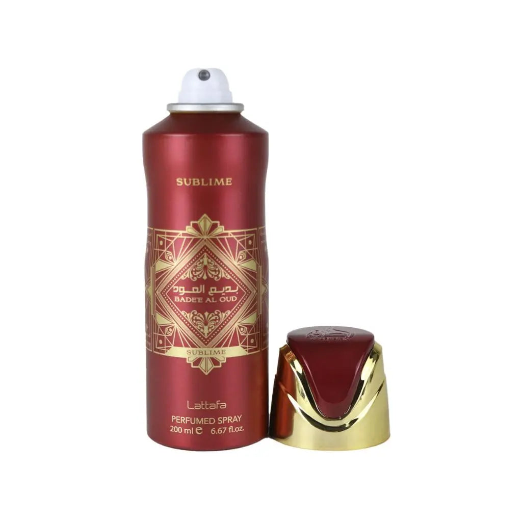 Lattafa Badee Al Oud Sublime Deodorant 200ML - Dupescents.se