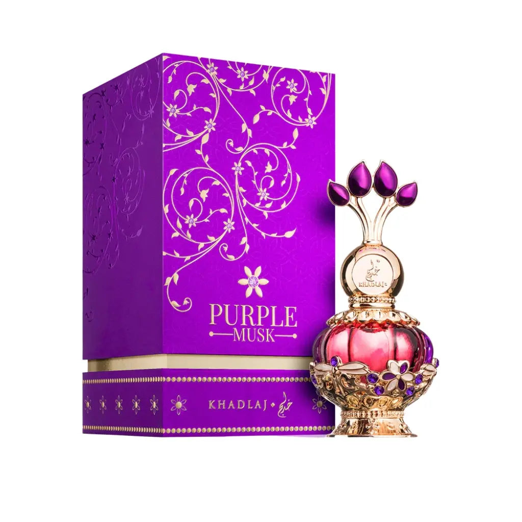 Khadlaj Purple Musk 20ML - Dupescents.se