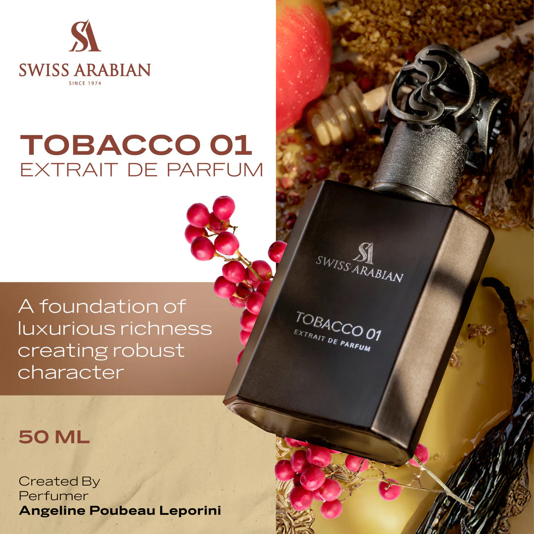 Swiss Arabian Tobacco 01 Extrait De Parfum 50ML