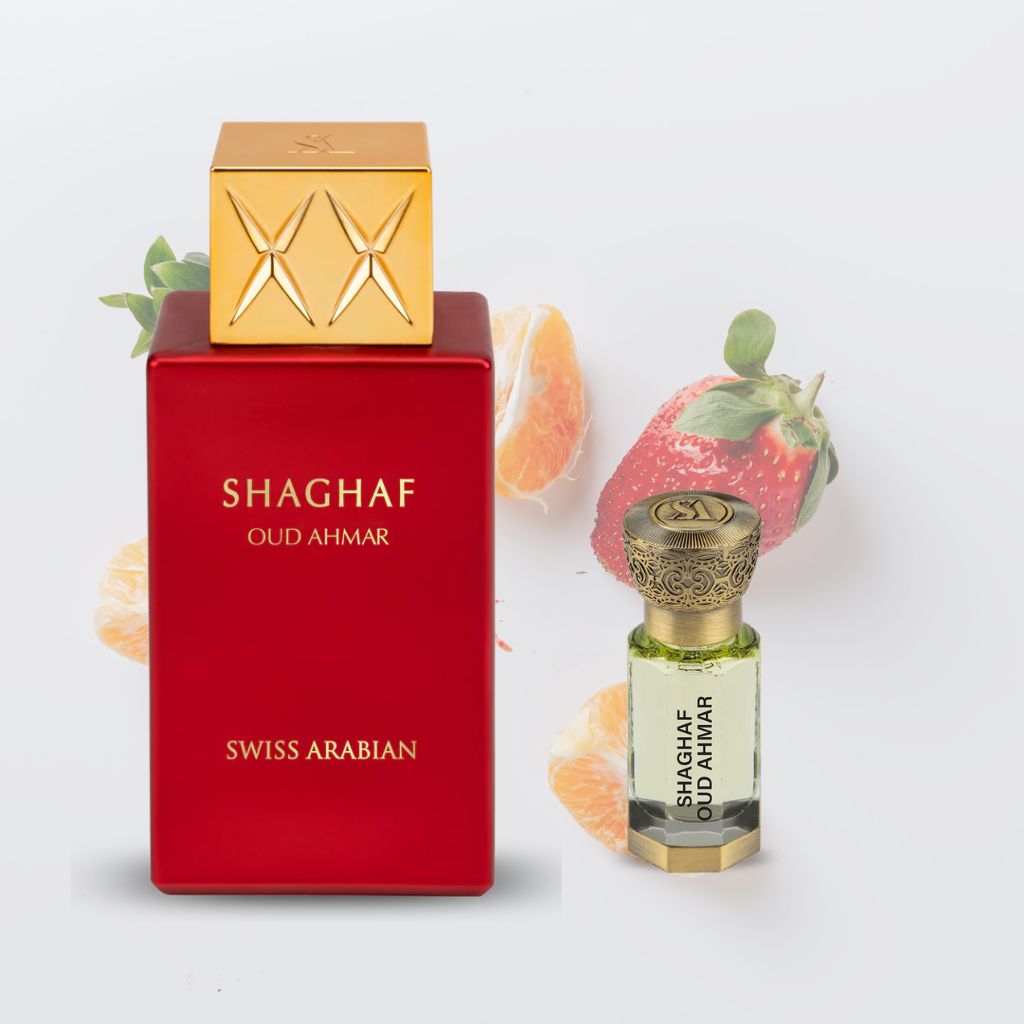Swiss Arabian Shaghaf Oud Ahmar Bundle + Discoveryset