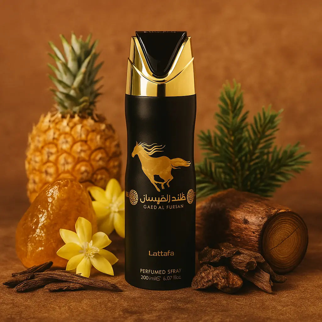 Lattafa Qaed Al fursan Deodorant 200ML - Dupescents.se