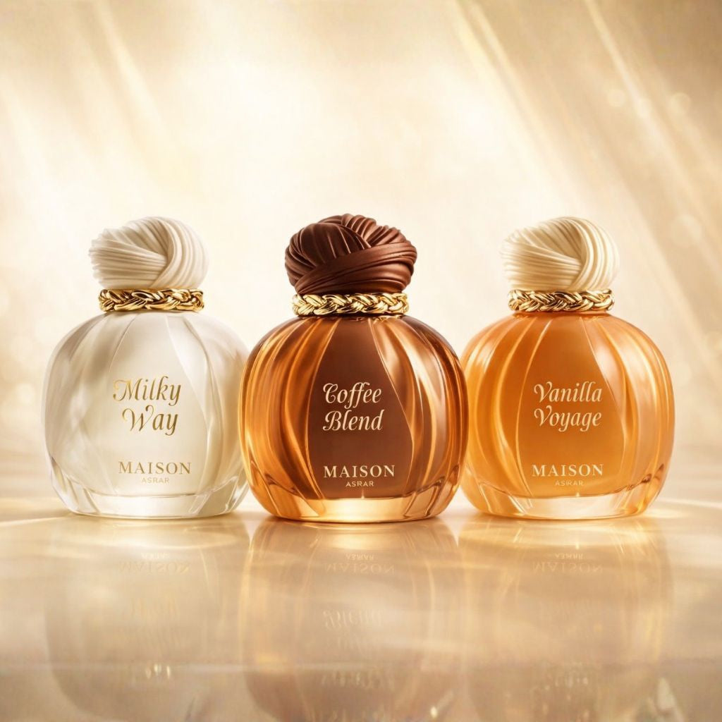 Vanilla, Milk & Coffee Bundle Maison Asrar 3x100ml