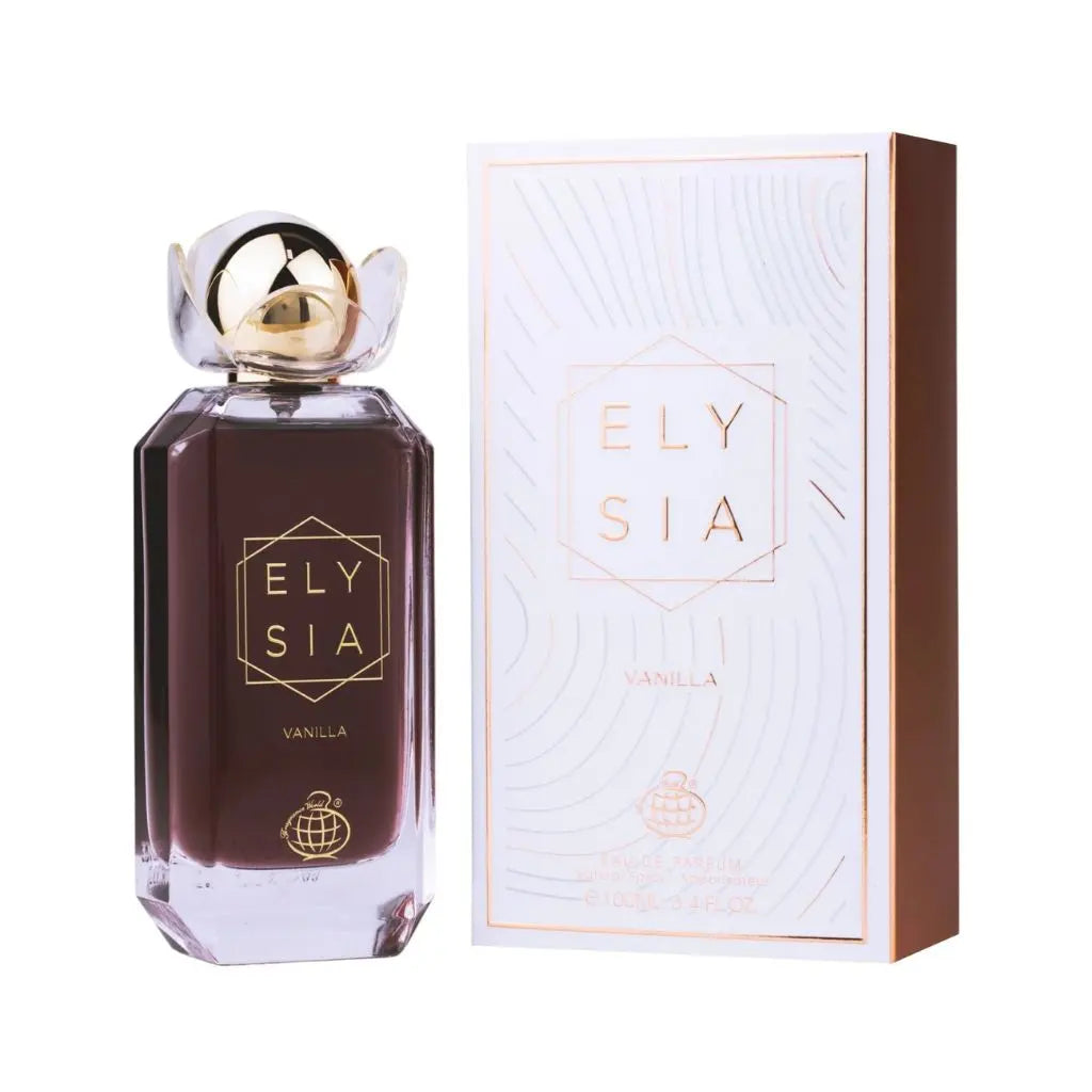 Fragrance World Elysia Vanilla 100ML Eau De Parfum - Dupescents.se