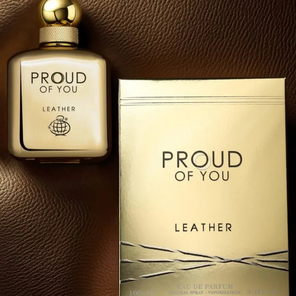 Fragrance World Proud Of You Leather 100ML Eau De Parfum - Dupescents.se