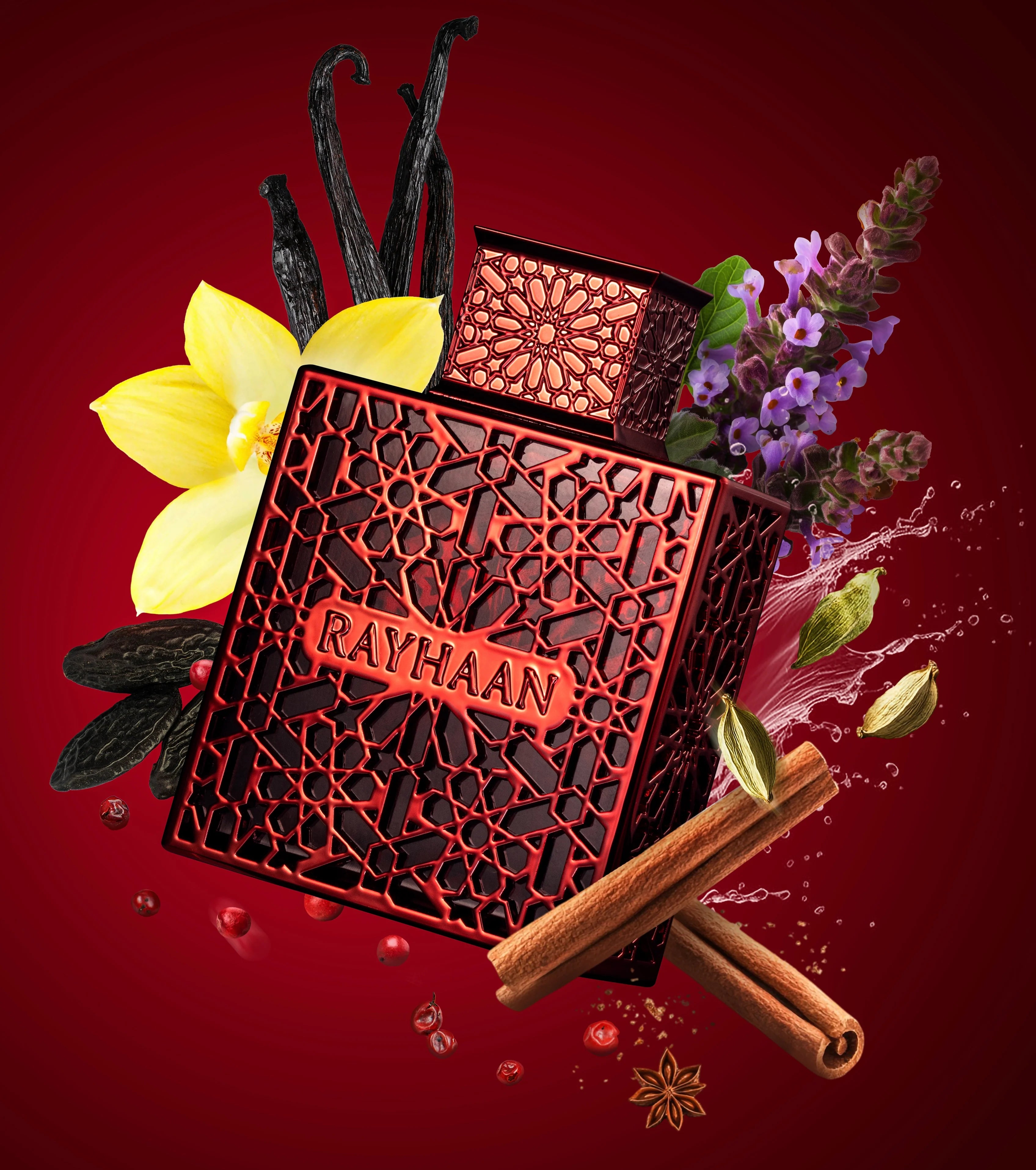 Rayhaan Crimson Eau de Parfum 100ml - Dupescents.se