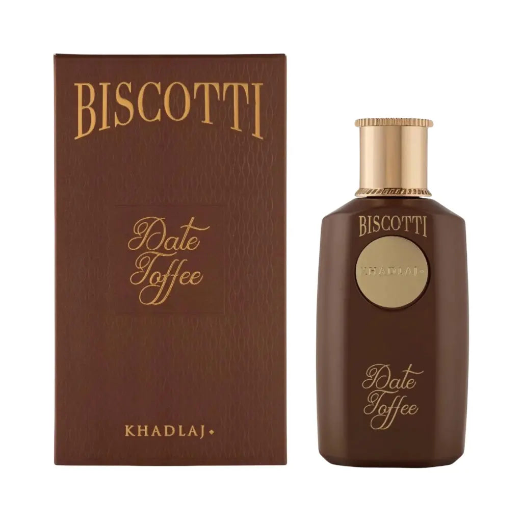 Khadlaj Biscotti Date Toffee 100ML Extrait De Parfum - Dupescents.se