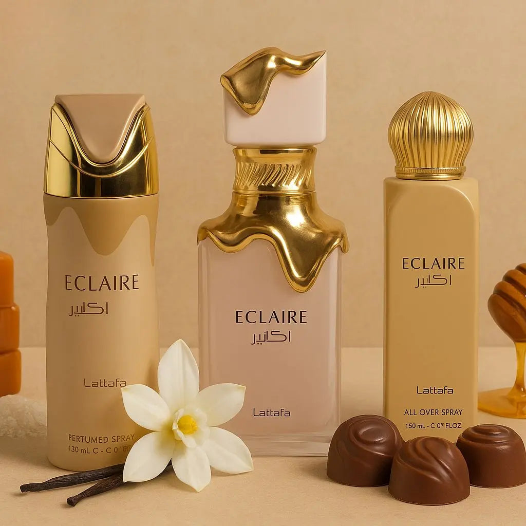 Lattafa Eclaire Set (Parfym, Deo & Bodymist) - Dupescents.se