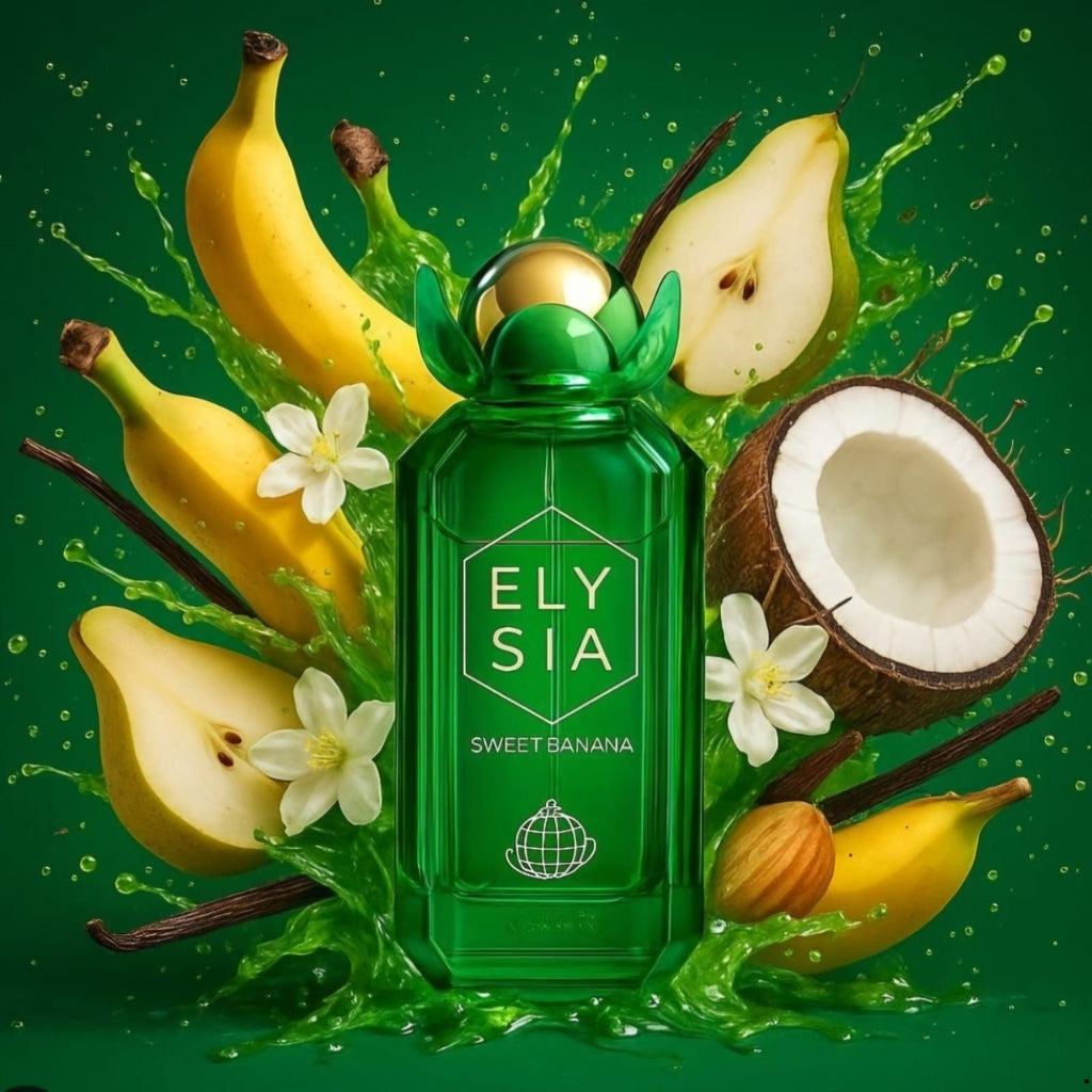 Fragrance World Elysia Sweet Banana 100ML Eau De Parfum - Dupescents.se