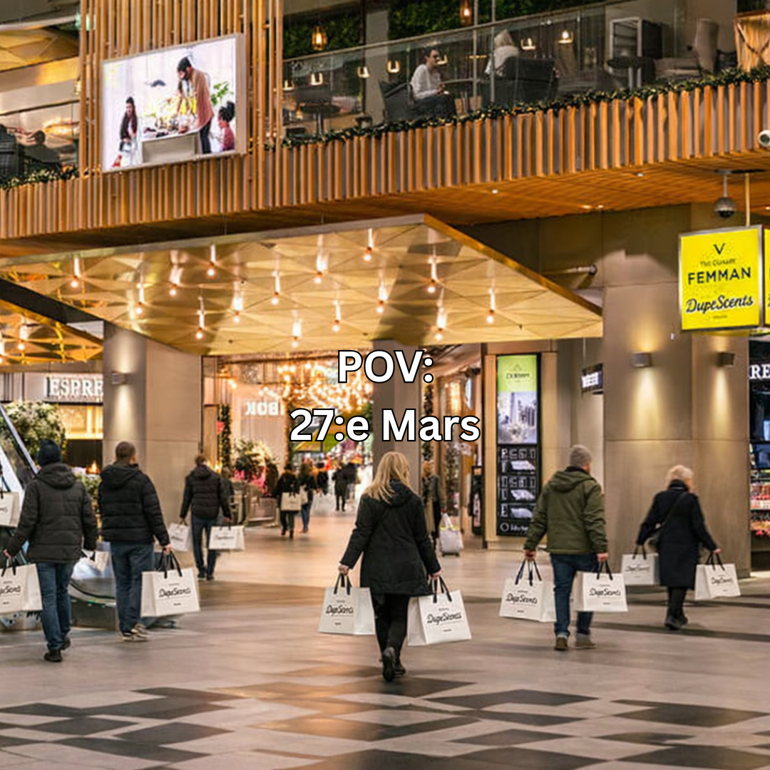 Dupescents öppnar i Femman i Nordstan – fira med oss den 27–28 mars och få en exklusiv goodiebag