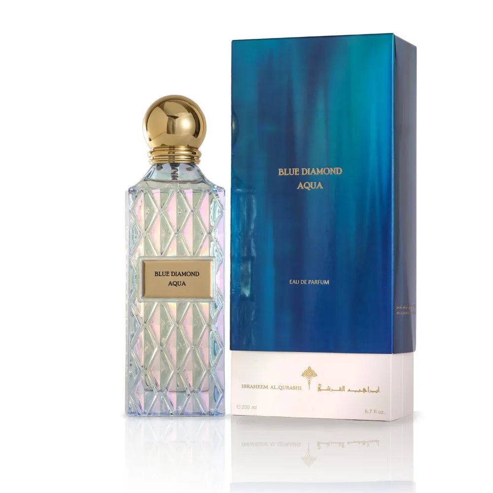 Ibrahim Al Qurashi Blue Diamond Aqua 200ML Eau De Parfum