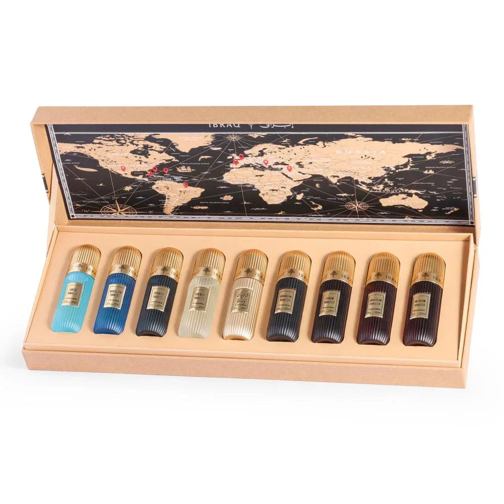 Ibrahim Al Qurashi Tobacco Tobacco Collection 9 x 20ml Extrait de Parfum