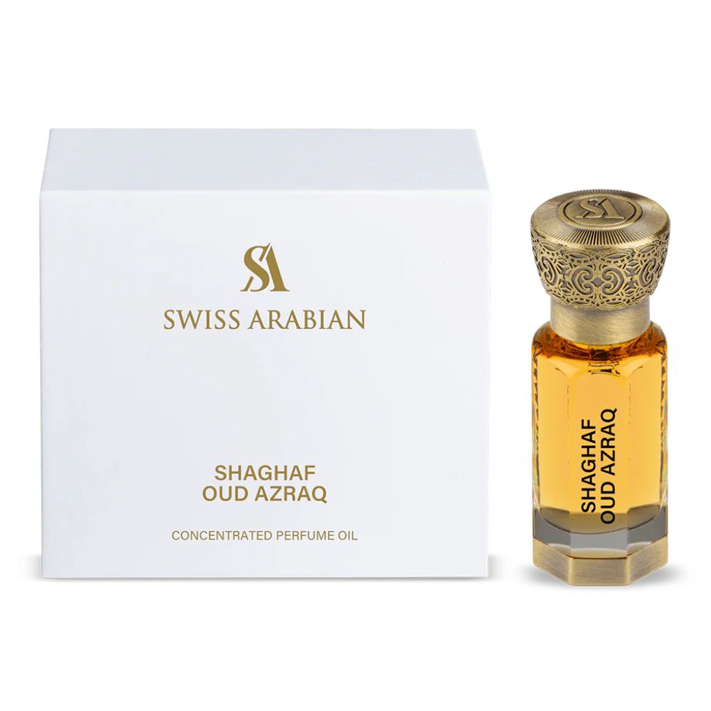 Swiss Arabian Shaghaf Oud Azraq CPO 12ML - Dupescents.se