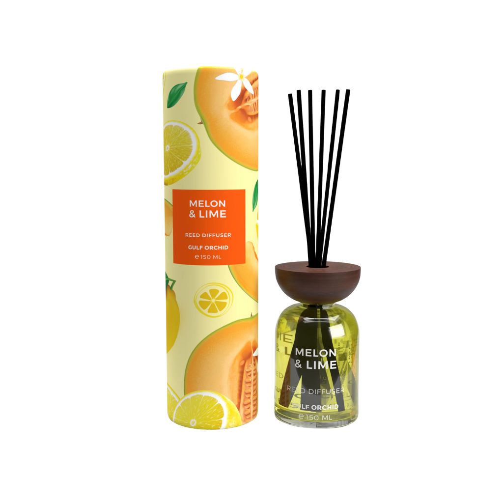 Gulf Orchid Melon & Lime Doftstickor 150ml - Dupescents.se
