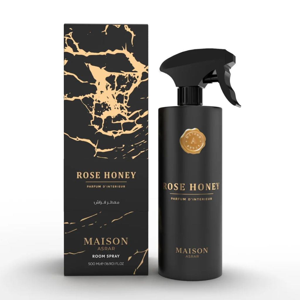 Maison Asrar Rumsspray - Rose Honey 500ML - Dupescents.se