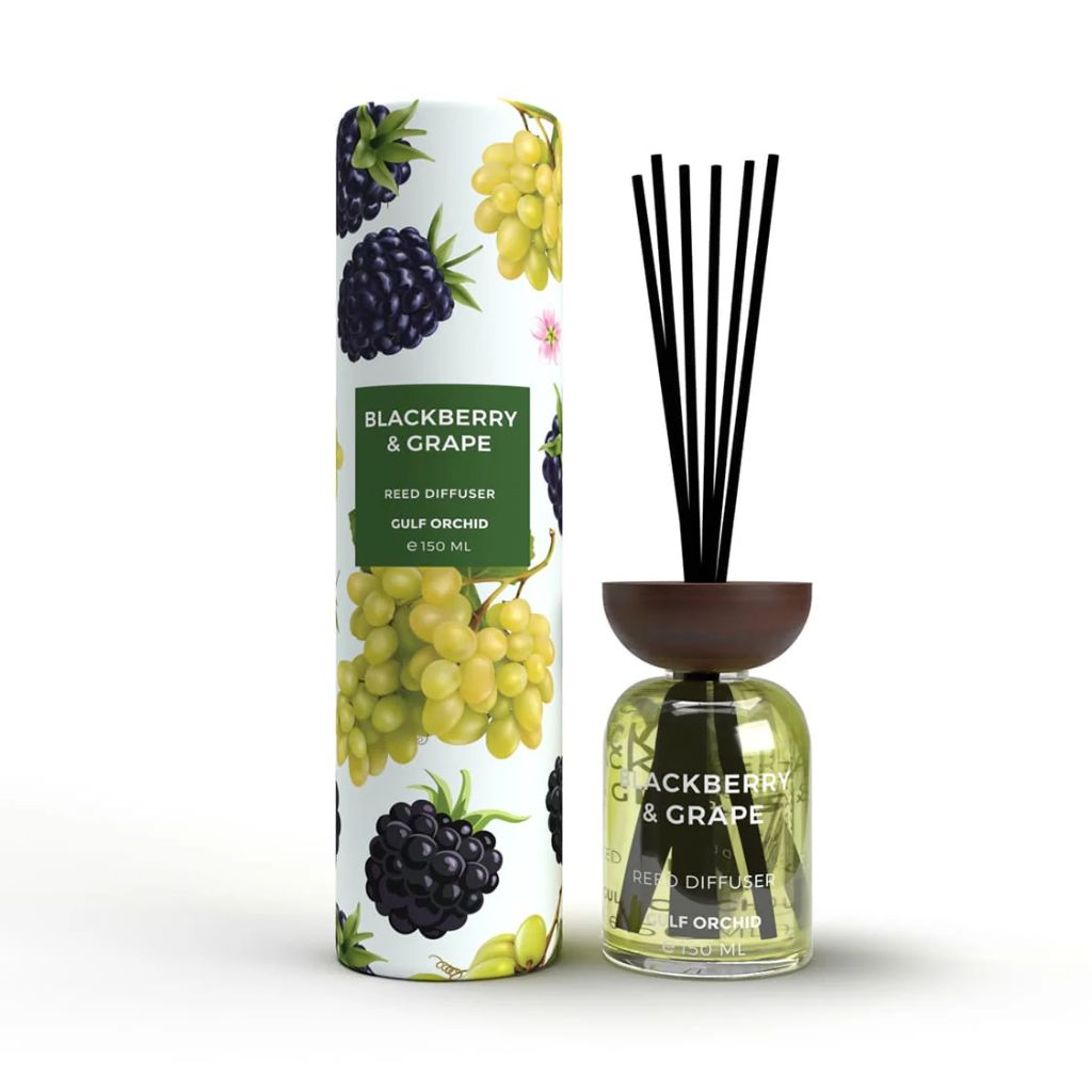 Gulf Orchid Blackcurrant & Grape Doftstickor 150ML