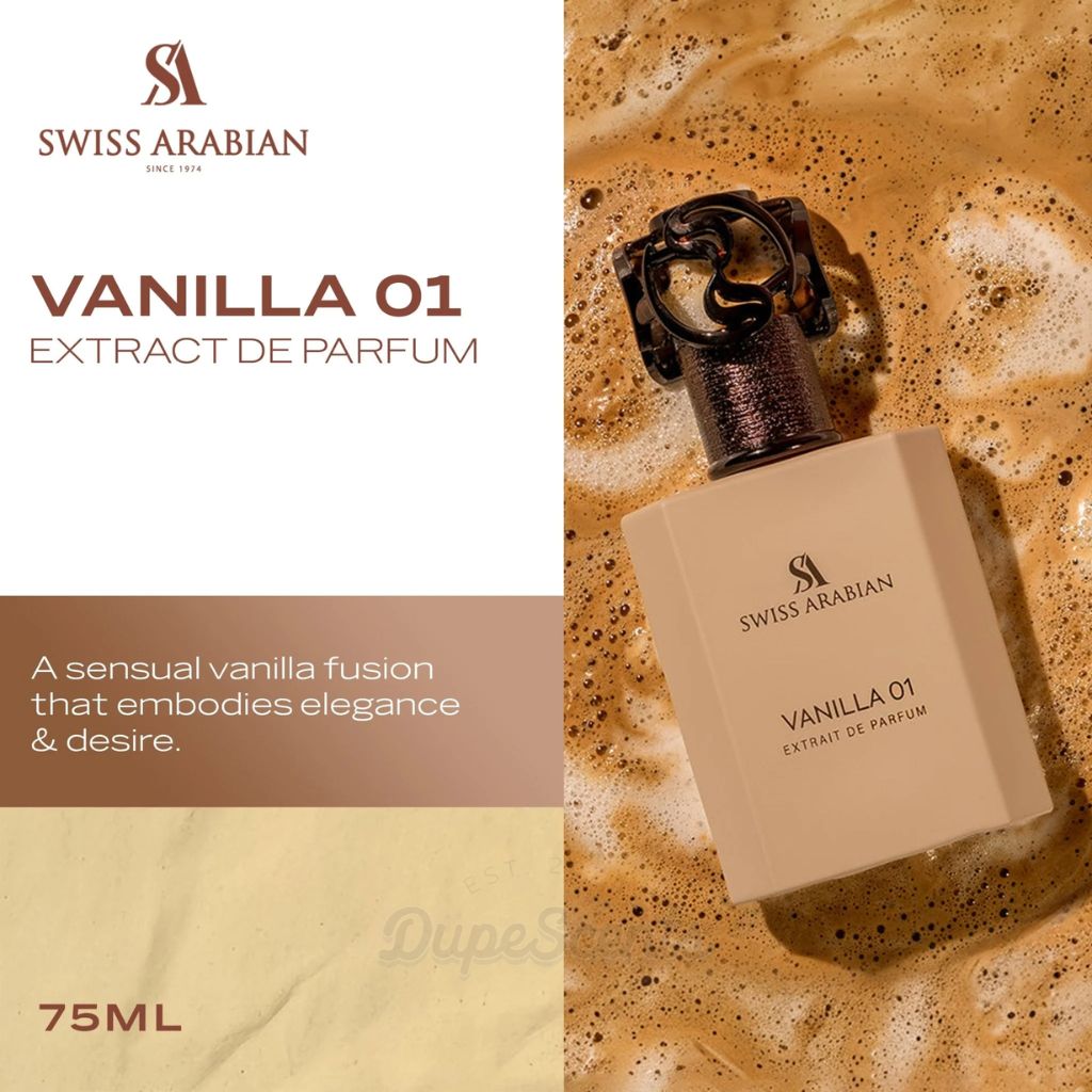 Swiss Arabian Vanilla 01 Extrait De Parfum