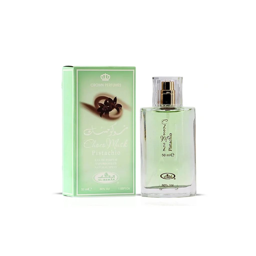 Al-Rehab Choco Musk Pistachio 50ML Eau De Parfum - Dupescents.se