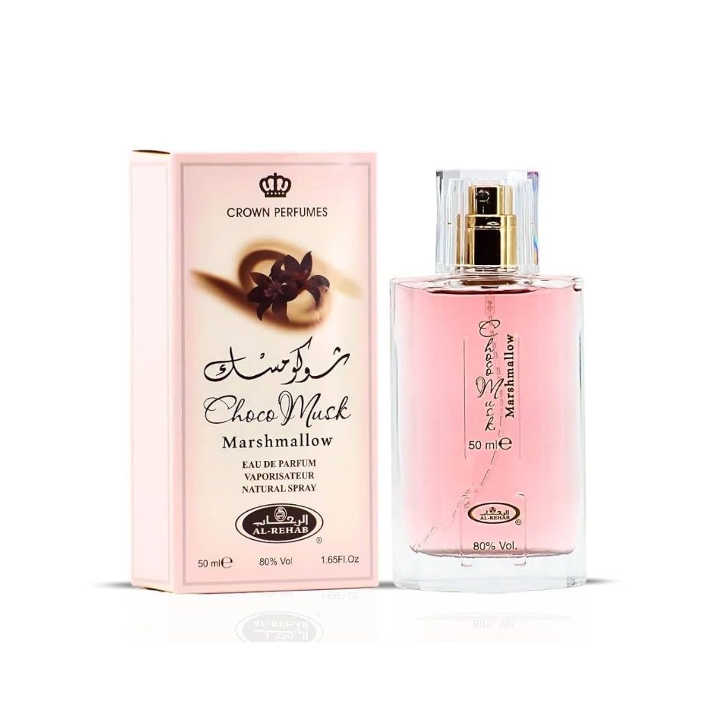Al-Rehab Choco Musk Marshmallow 50ML Eau De Parfum - Dupescents.se