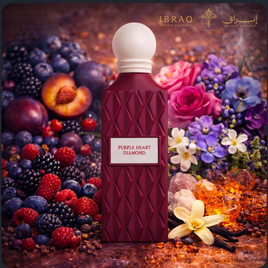 Ibrahim Al Qurashi Purple Heart Diamond 150ML Eau De Parfum