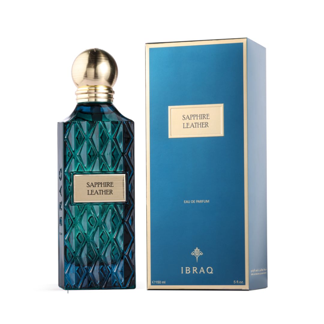Ibrahim Al Qurashi Sapphire Leather 150ml Eau De Parfum