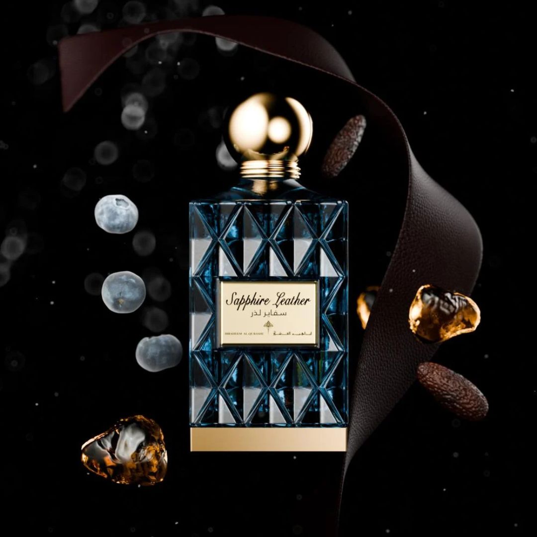 Ibrahim Al Qurashi Sapphire Leather 150ml Eau De Parfum