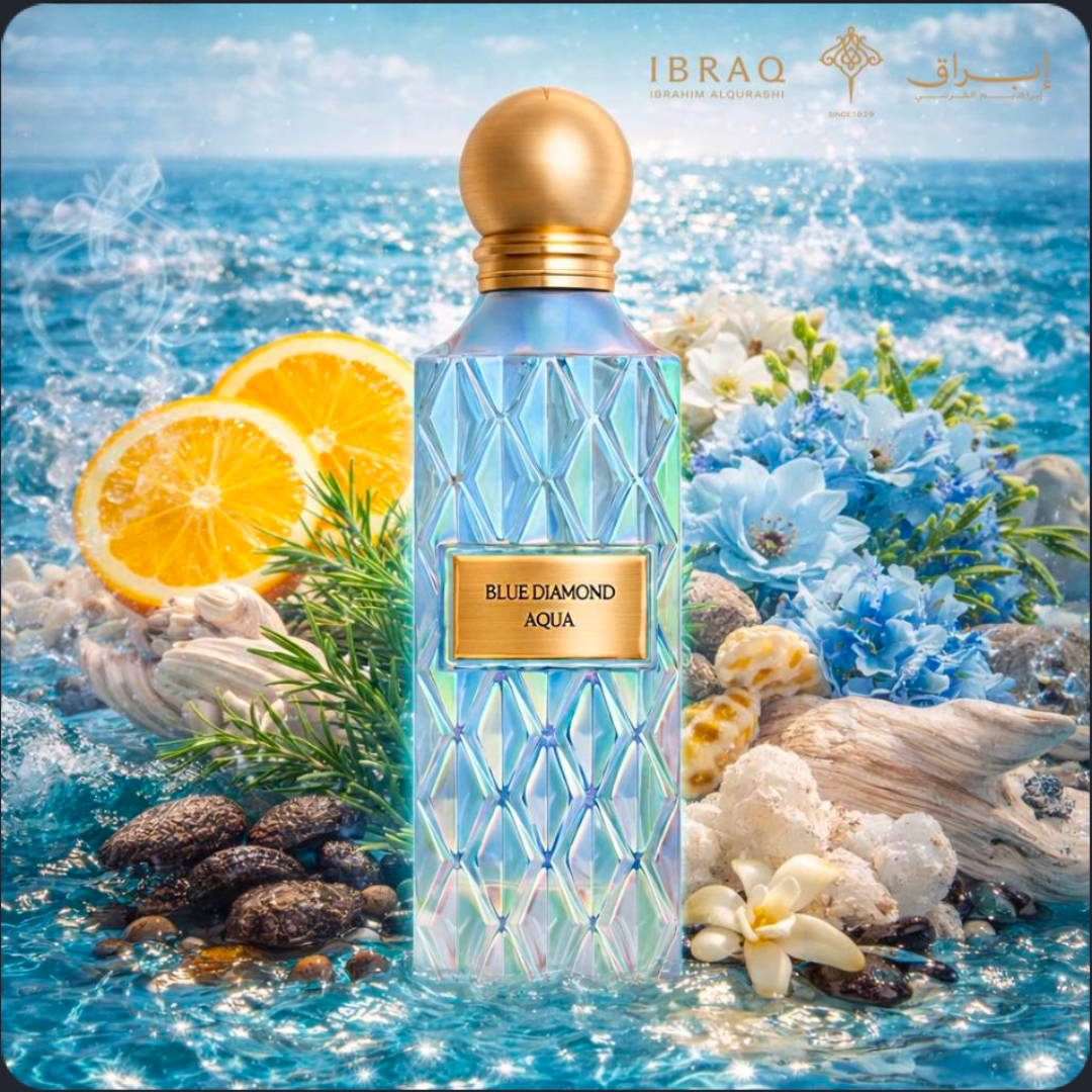 Ibrahim Al Qurashi Blue Diamond Aqua 200ML Eau De Parfum