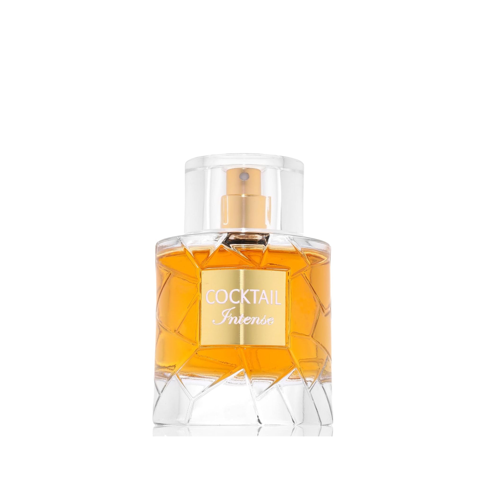 Tolkning av Angel’s Share herrparfym Cocktail Intense i elegant flaska med en gyllene doft