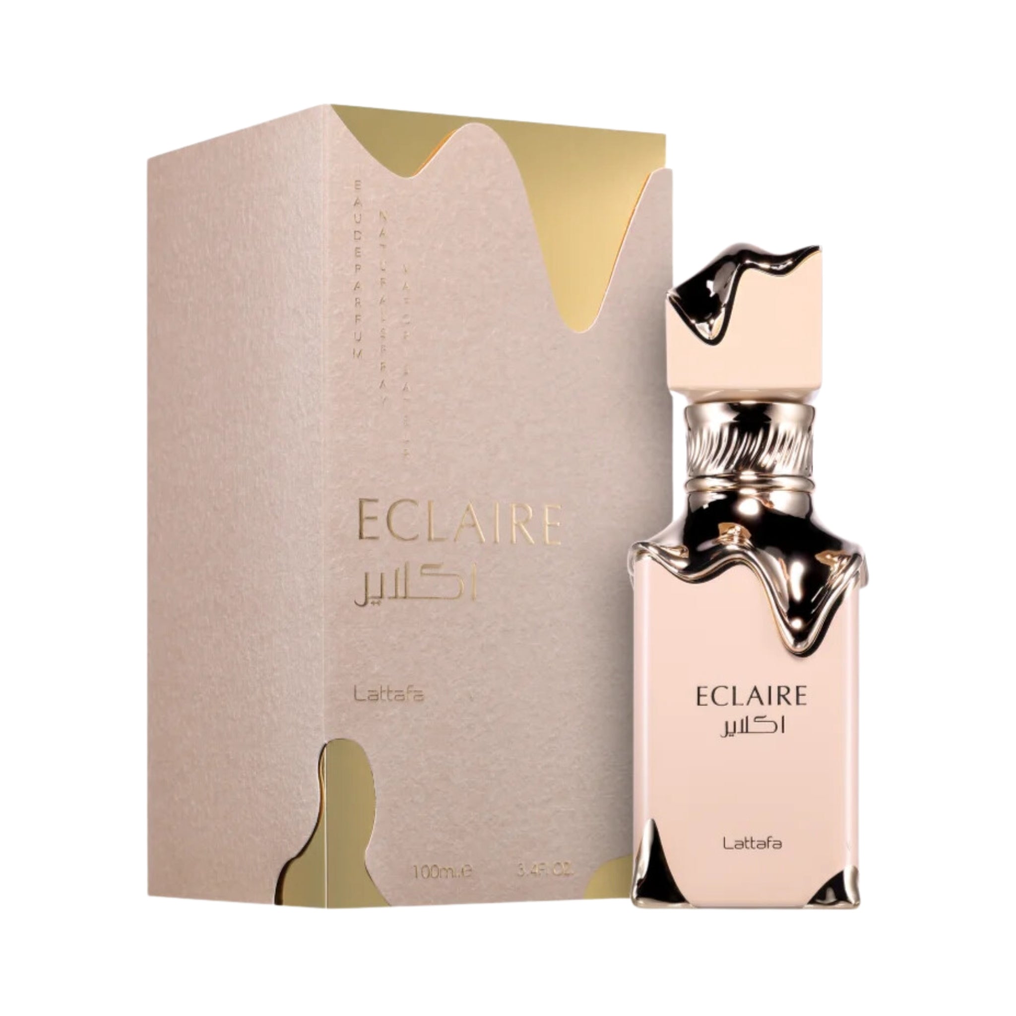 Lattafa Eclaire parfym i elegant flaska med lyxig förpackning på 100 ml för dam