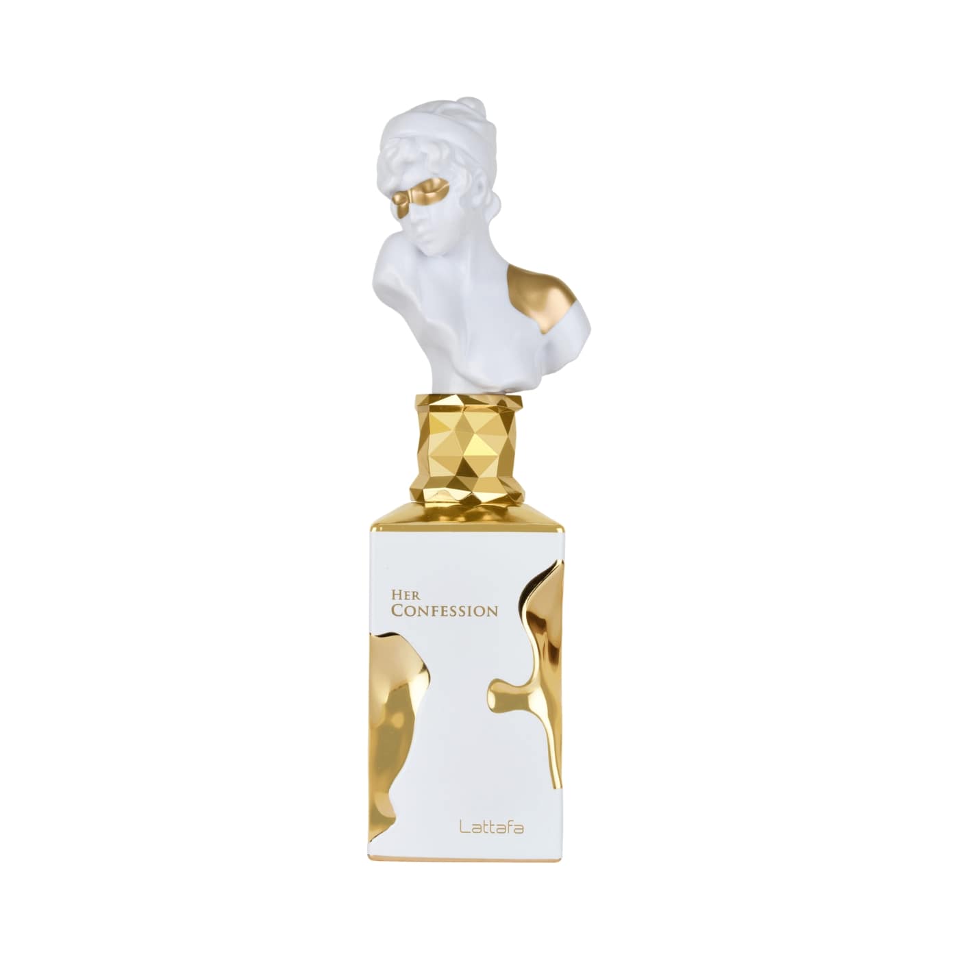 Damparfym Her Confession från Tolkning av Blanche Bête med elegant flaska och sensuell design