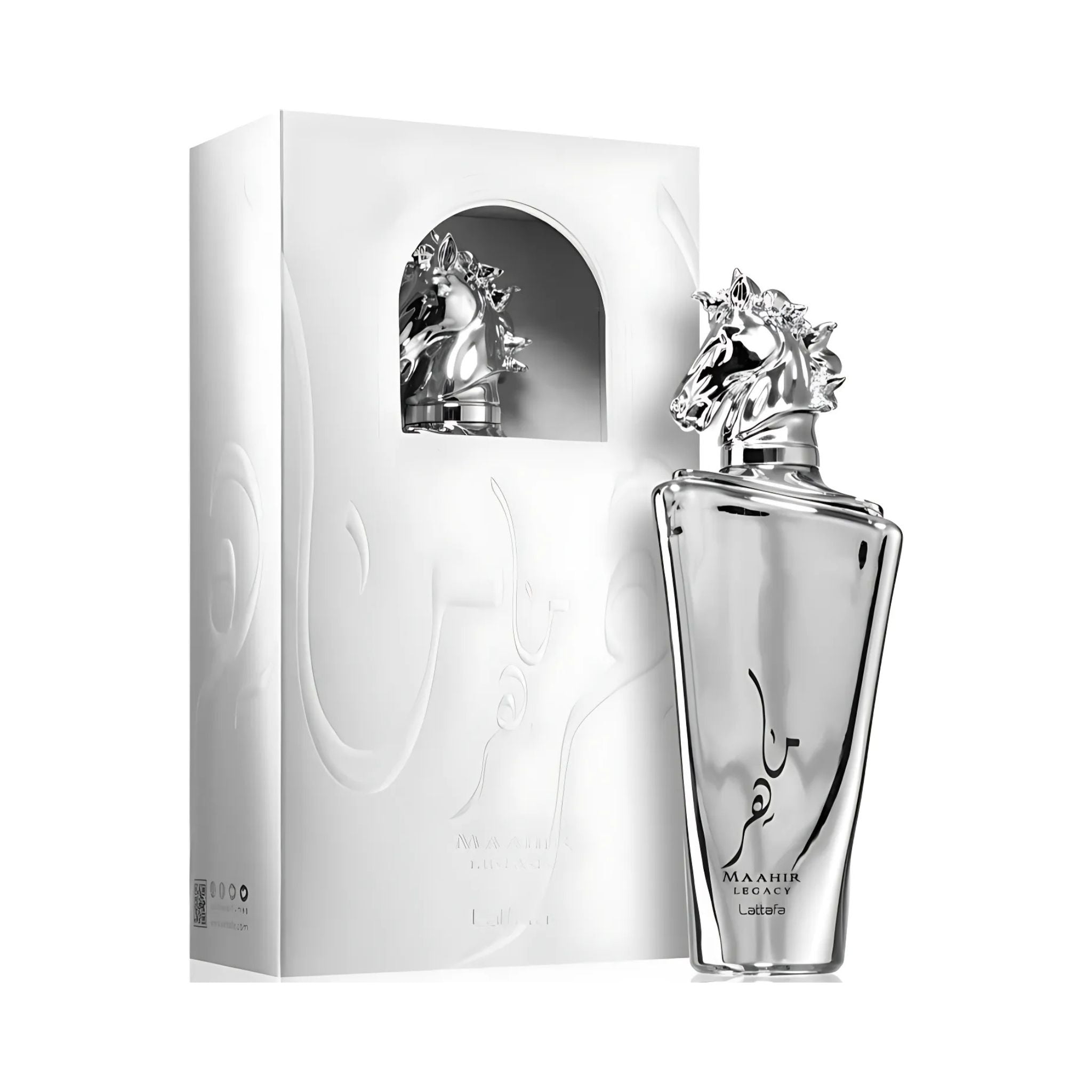Herrparfym Maahir Legacy från Parfums De Marly med elegant flaska och lyxig förpackning