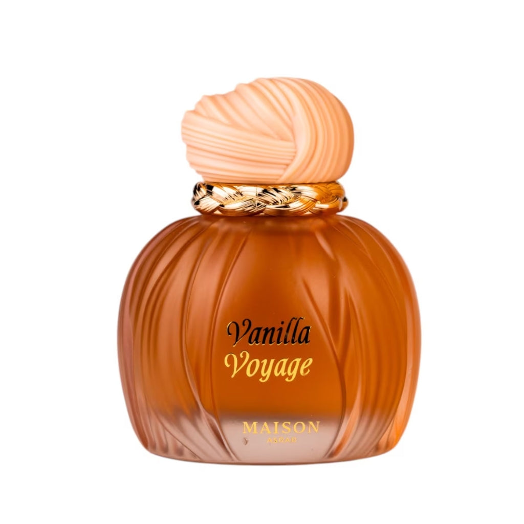 Damparfym Vanilla Voyage från Giardini di Toscana Bianco Latte i elegant rund brun flaska