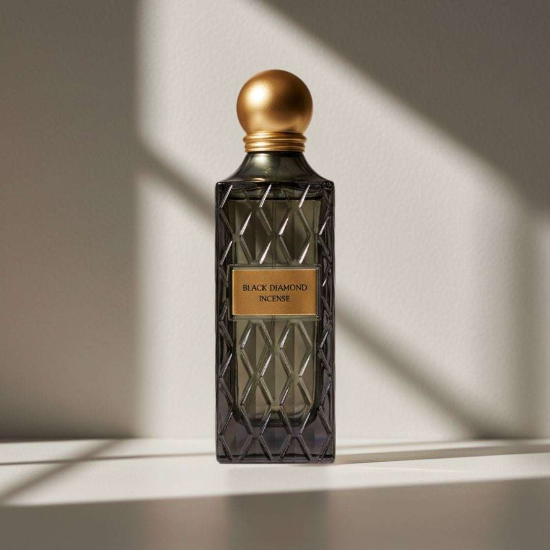 Ibrahim Al Qurashi Black Diamond Incense 150ml Eau De Parfum