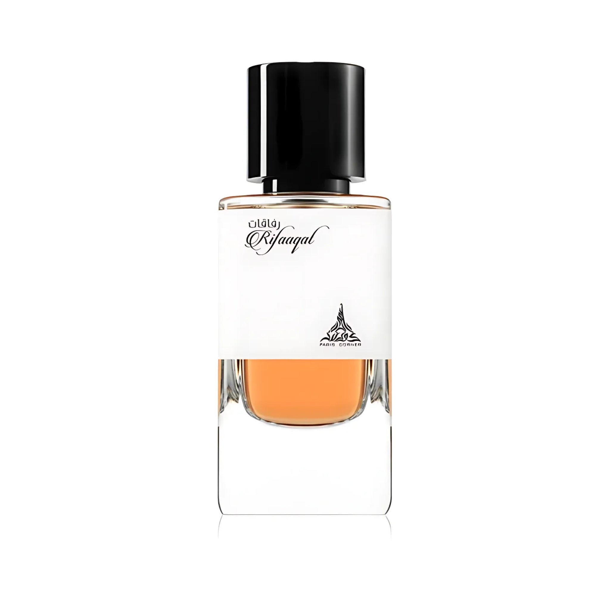 Rifaaqat paris corner unisex parfymflaska med elegant design och fräsch doft