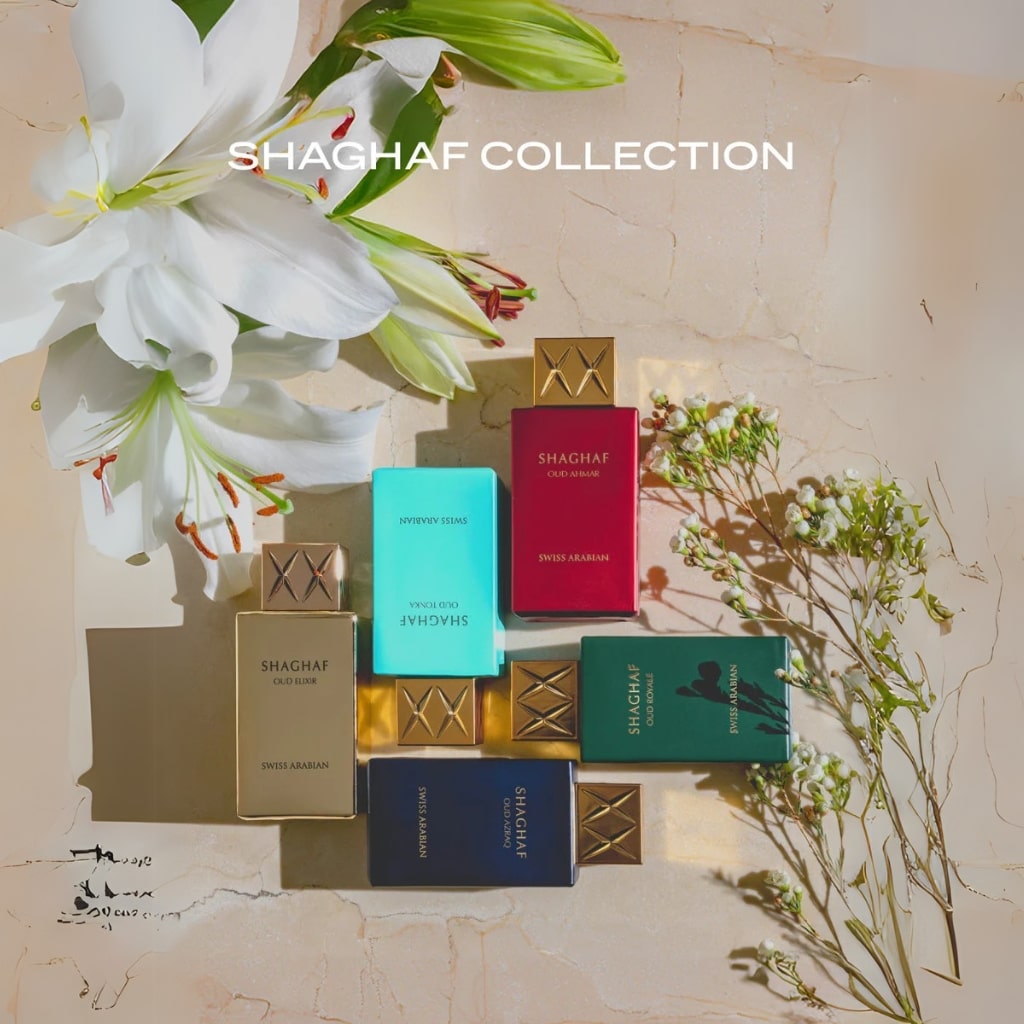 Shaghaf Oud Royale herrparfym från Swiss Arabian i en elegant samling av dofter
